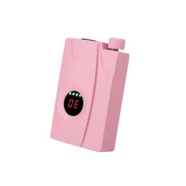 Gbigba eekanna Liluho Ṣeto Pink Pẹlu Dimu 25w 30000rpm