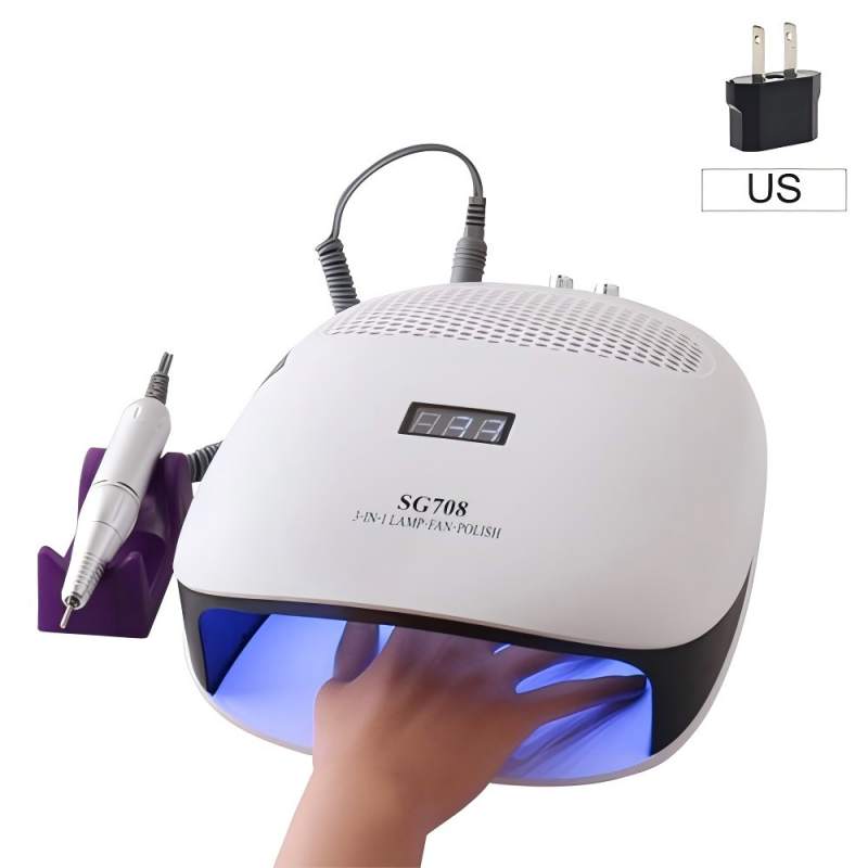 Atupa àlàfo Ọwọ-Ipapọ Meteta pẹlu irọri